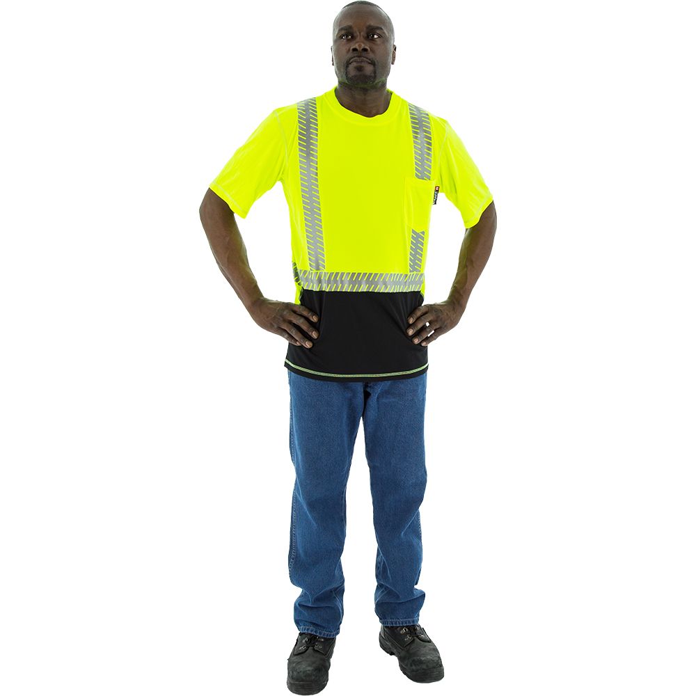 Majestic 75-5217-75-5218 Class 2 Hi Vis T-Shirt