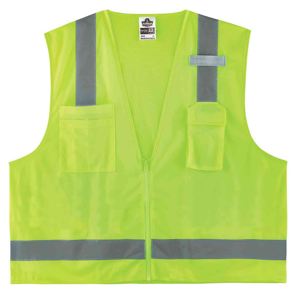 Ergodyne 8249Z Class 2 Hi Vis Surveyor Vest