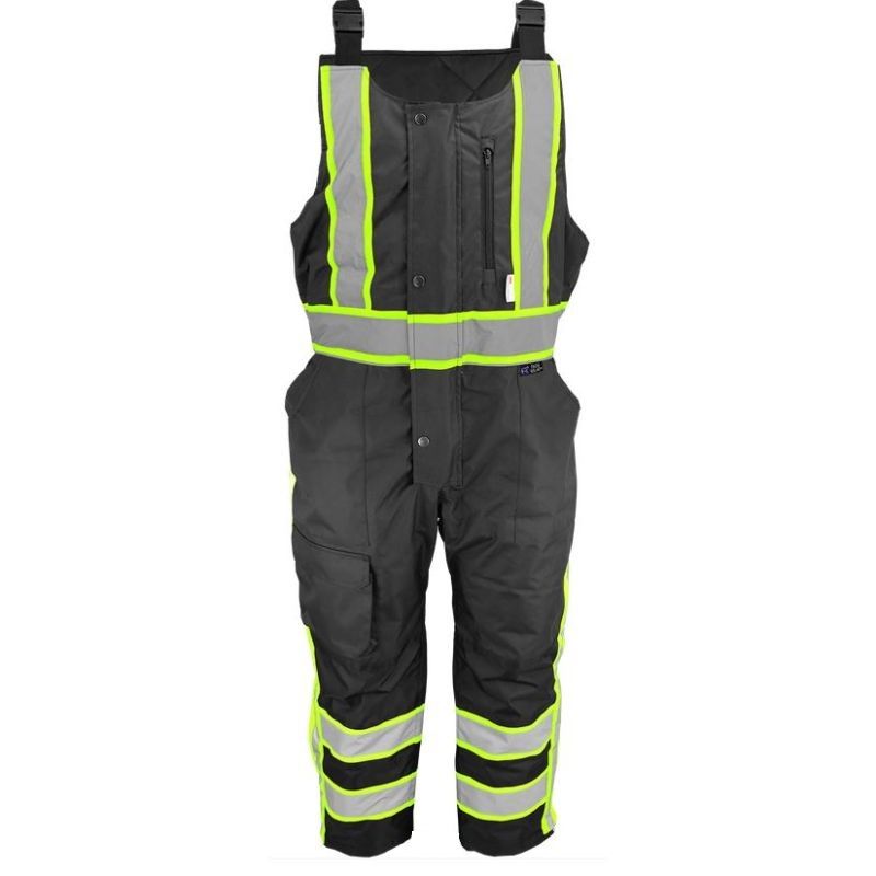 Enhanced Visibility EV-700 Insulated Winter Bibs