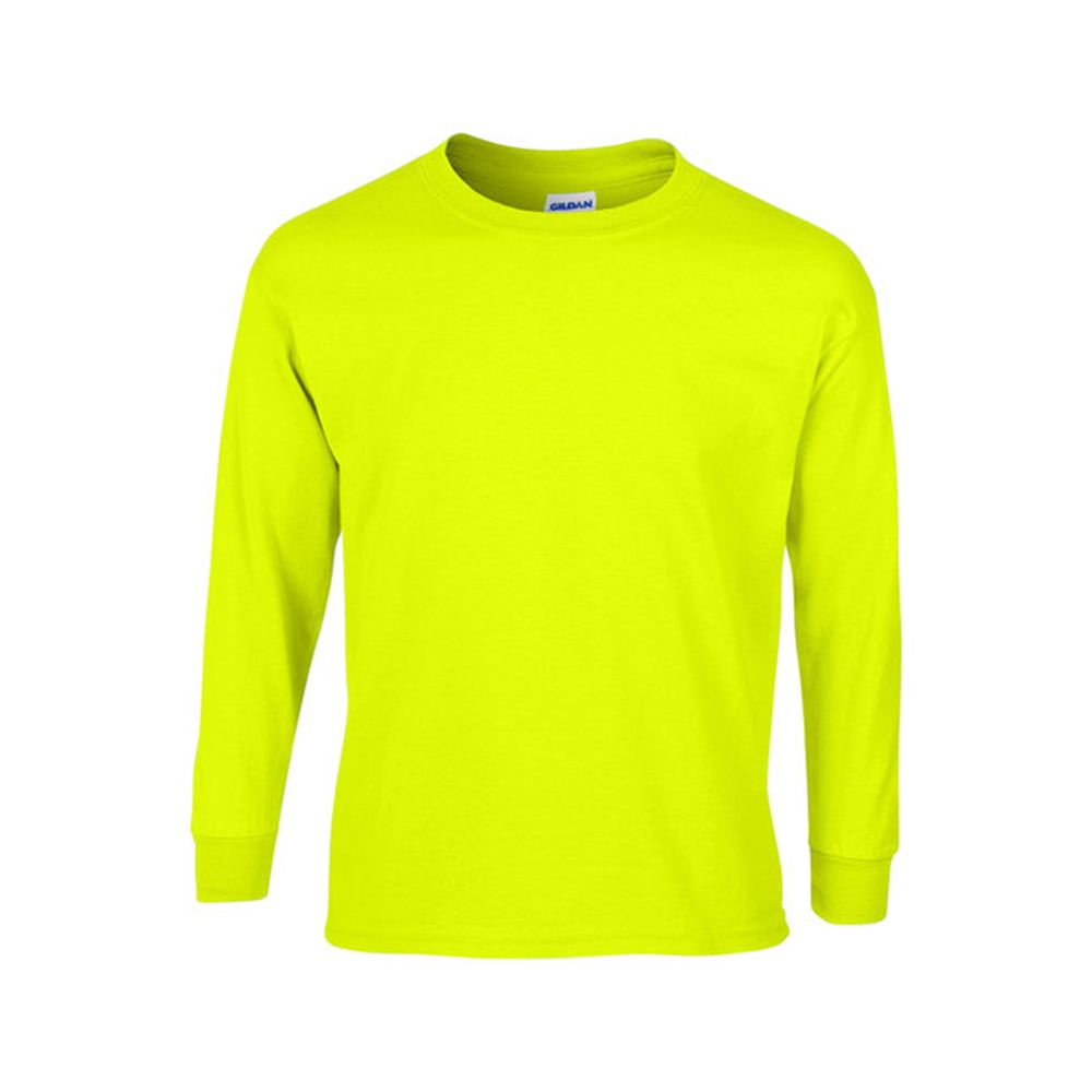 Gildan G2400 Non-ANSI Safety Long Sleeve T-Shirt