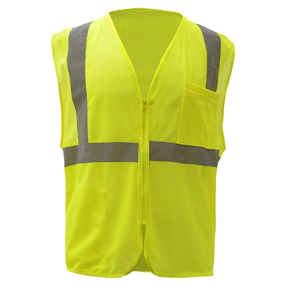 GSS 1001-1002 Class 2 Hi Vis Mesh Safety Vest