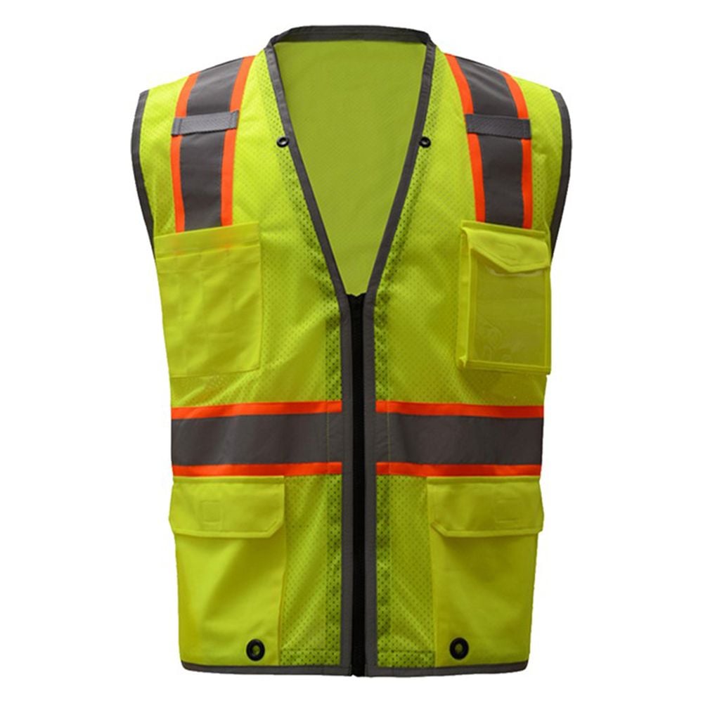 GSS 1701-1702 Class 2 Hi Vis Mesh Safety Vest