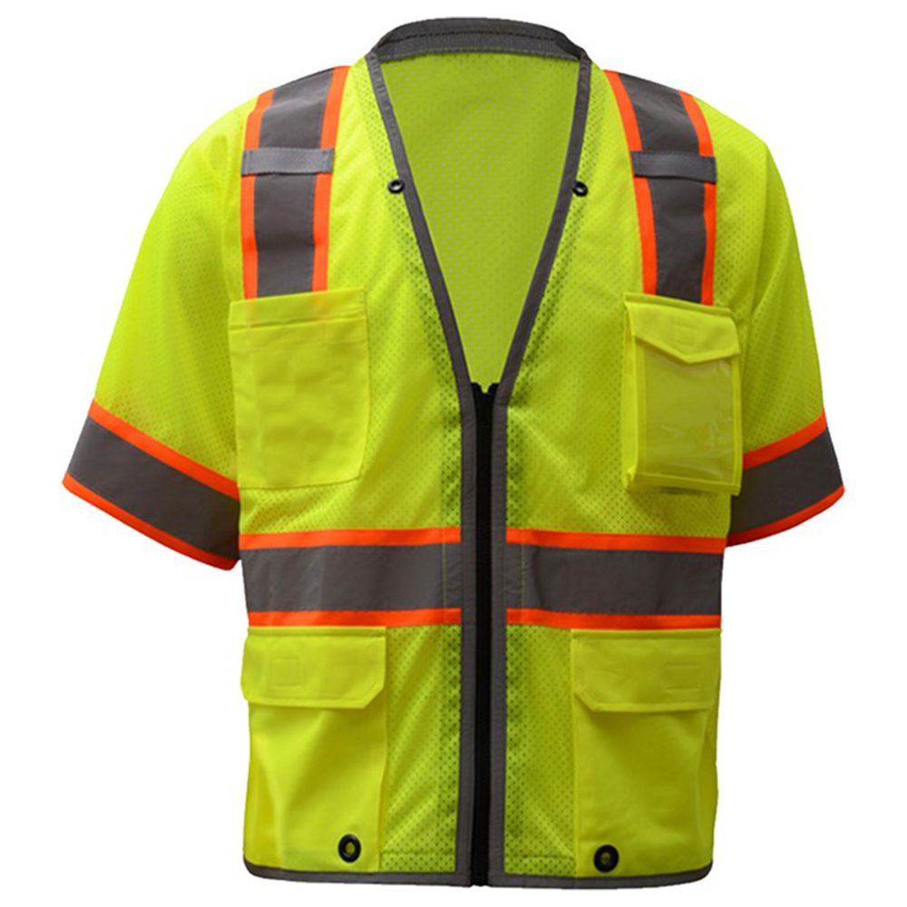 GSS 2701-2702 Class 3 Hi Vis Mesh Safety Vest