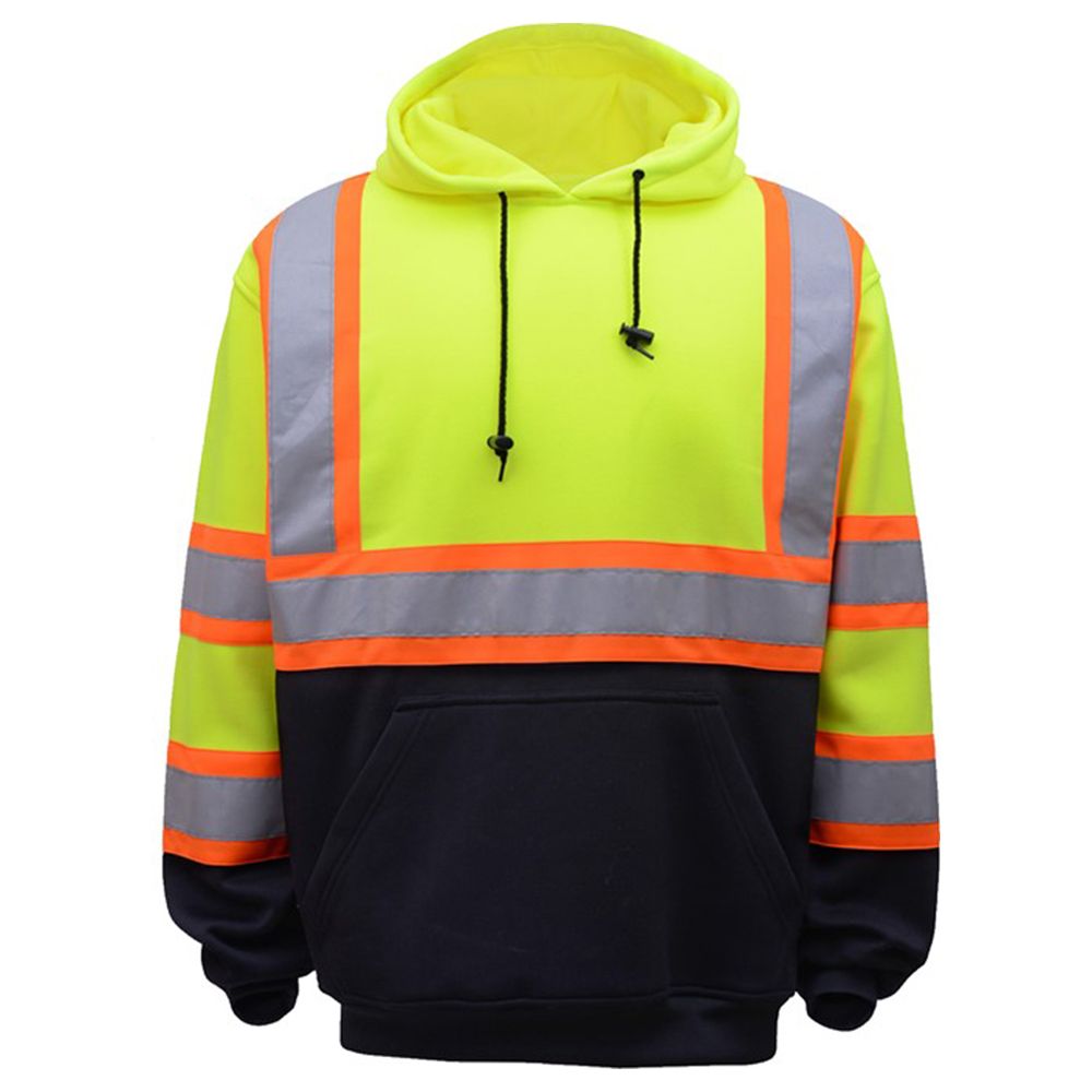 GSS 7005 Class 3 Hi Vis Safety Hoodie