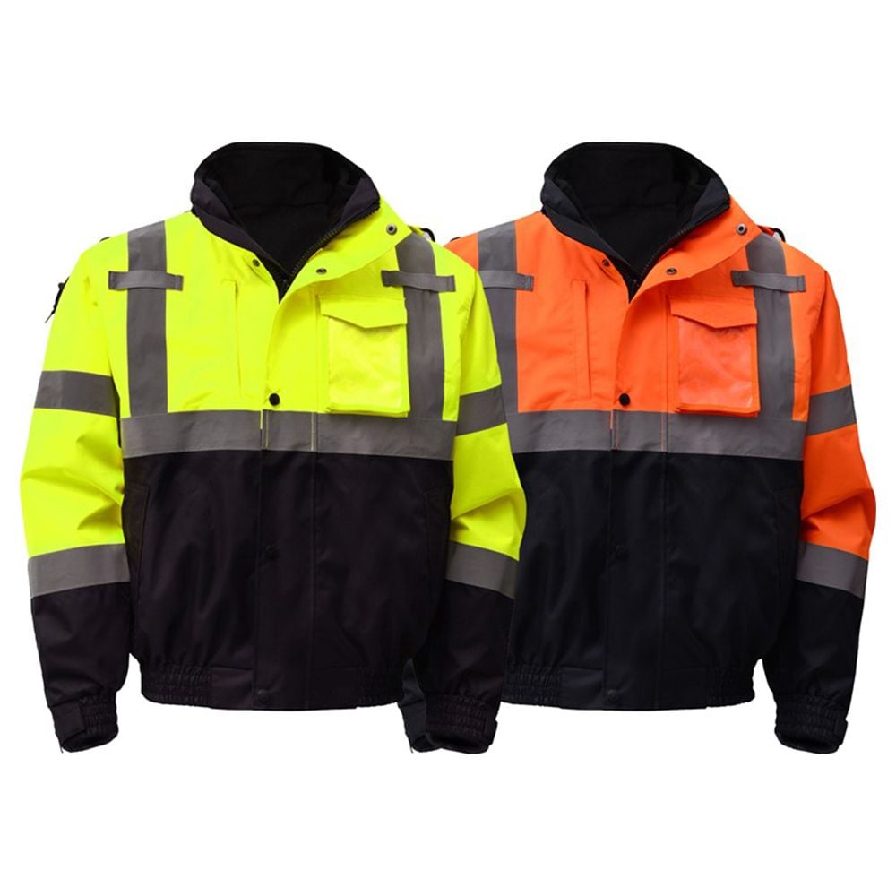 GSS 8003-8004 Class 3 Hi Vis Bomber Jacket