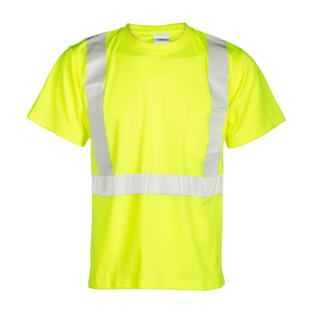 Kishigo 9110 Class 2 Hi Vis Safety T-Shirt