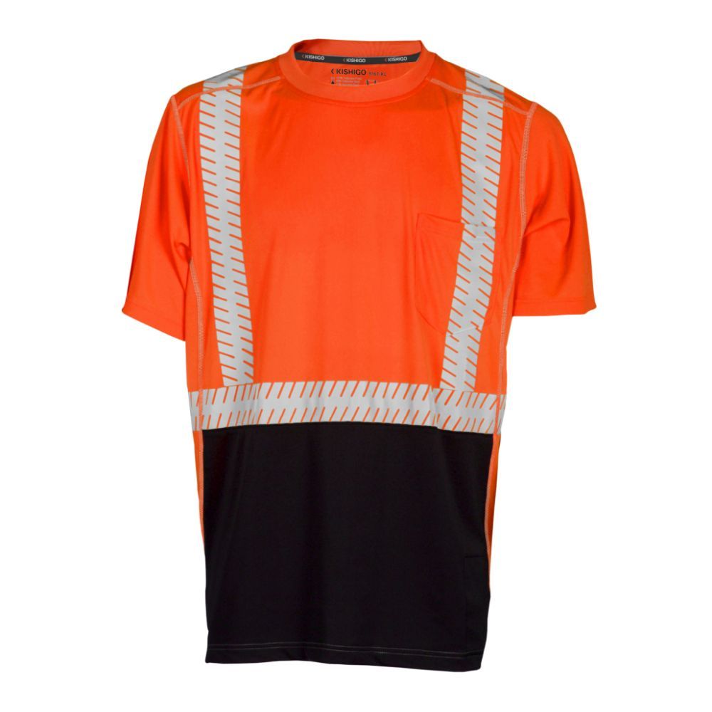 Kishigo 9160-9161 Class 2 Hi Vis Safety T-Shirt