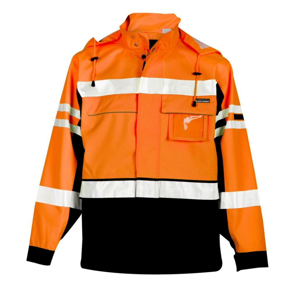 Kishigo JS135-JS136 Class 3 Hi Vis Convertible Jacket