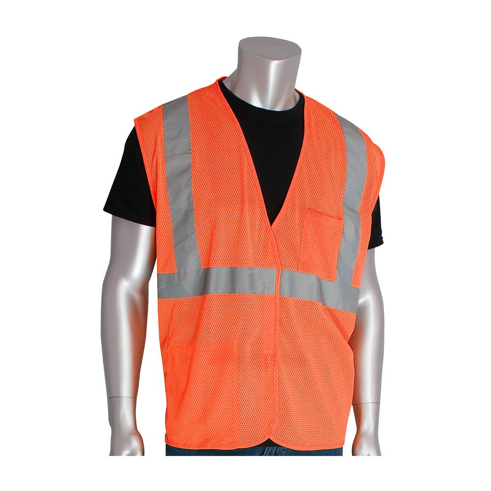 PIP 302-0702 Class 2 Hi Vis Mesh Safety Vest