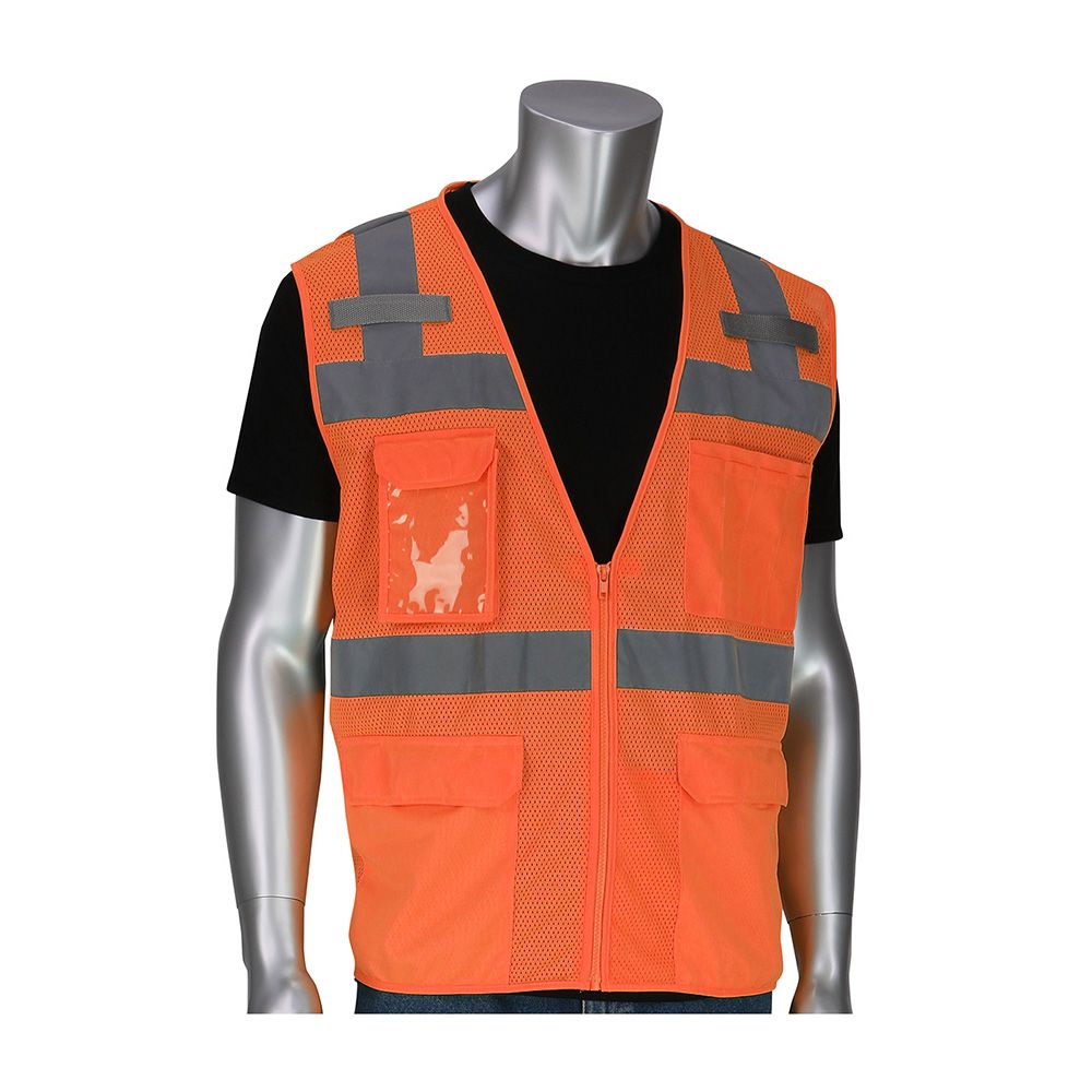 PIP 302-0750 Class 2 Hi Vis Surveyor Safety Vest