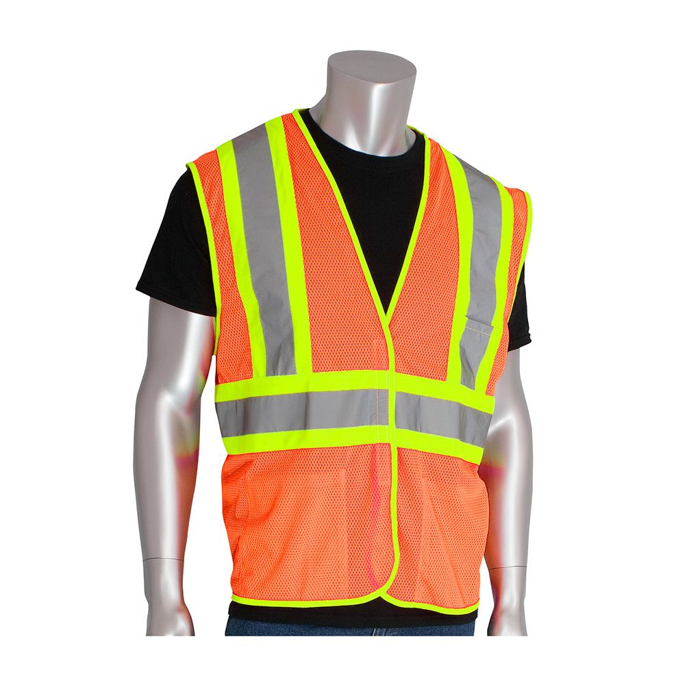 PIP 302-MVAT Class 2 Hi Vis Mesh Safety Vest