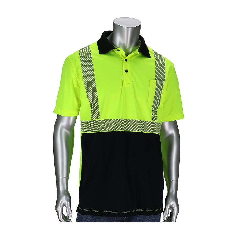 PIP 312-1500B Class 2 Hi Vis Safety Polo