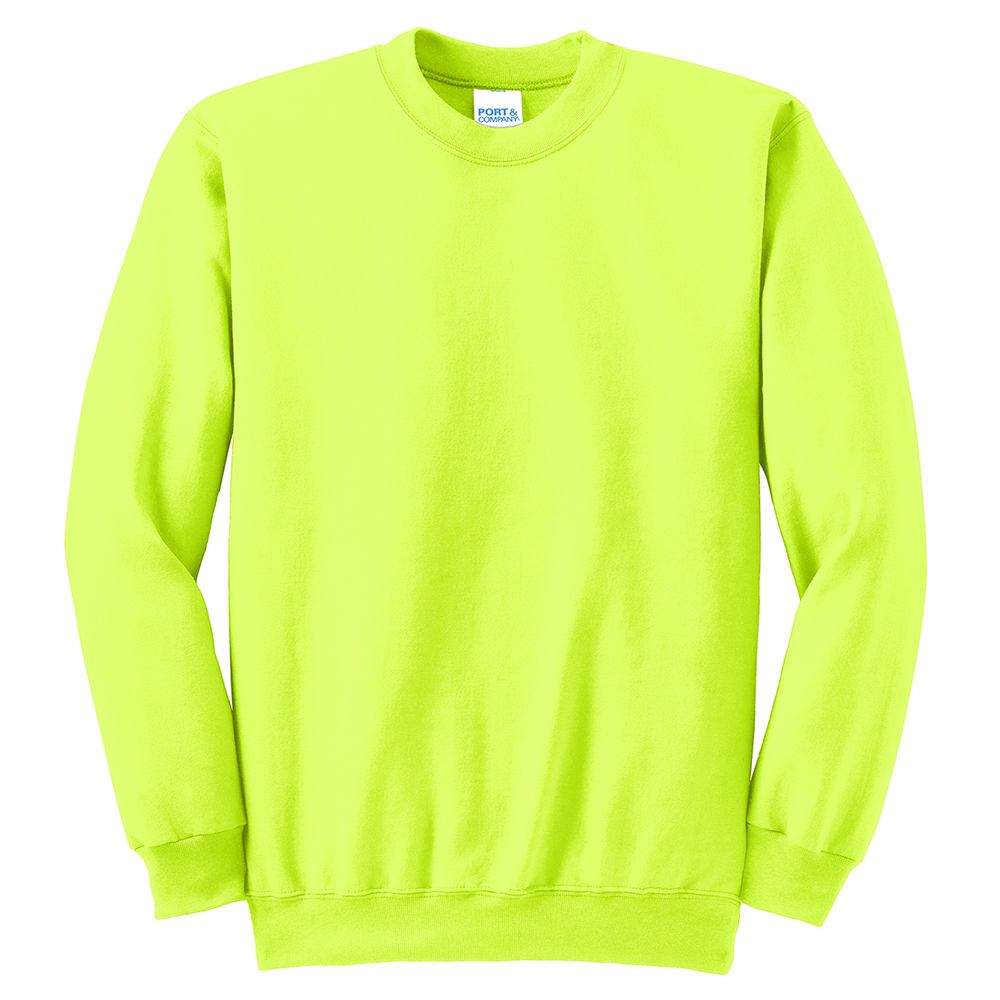 Port & Company PC90 Safety Crewneck Sweatshirt