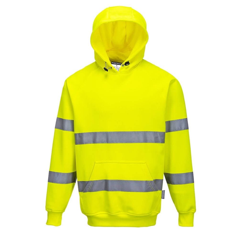 Portwest B304 Class 3 Hi Vis Safety Hoodie