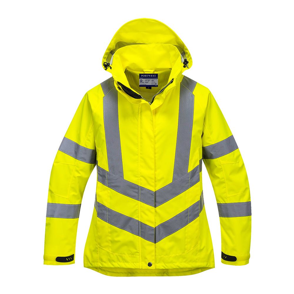 Portwest LW70 Class 3 Hi Vis Safety Jacket for Women