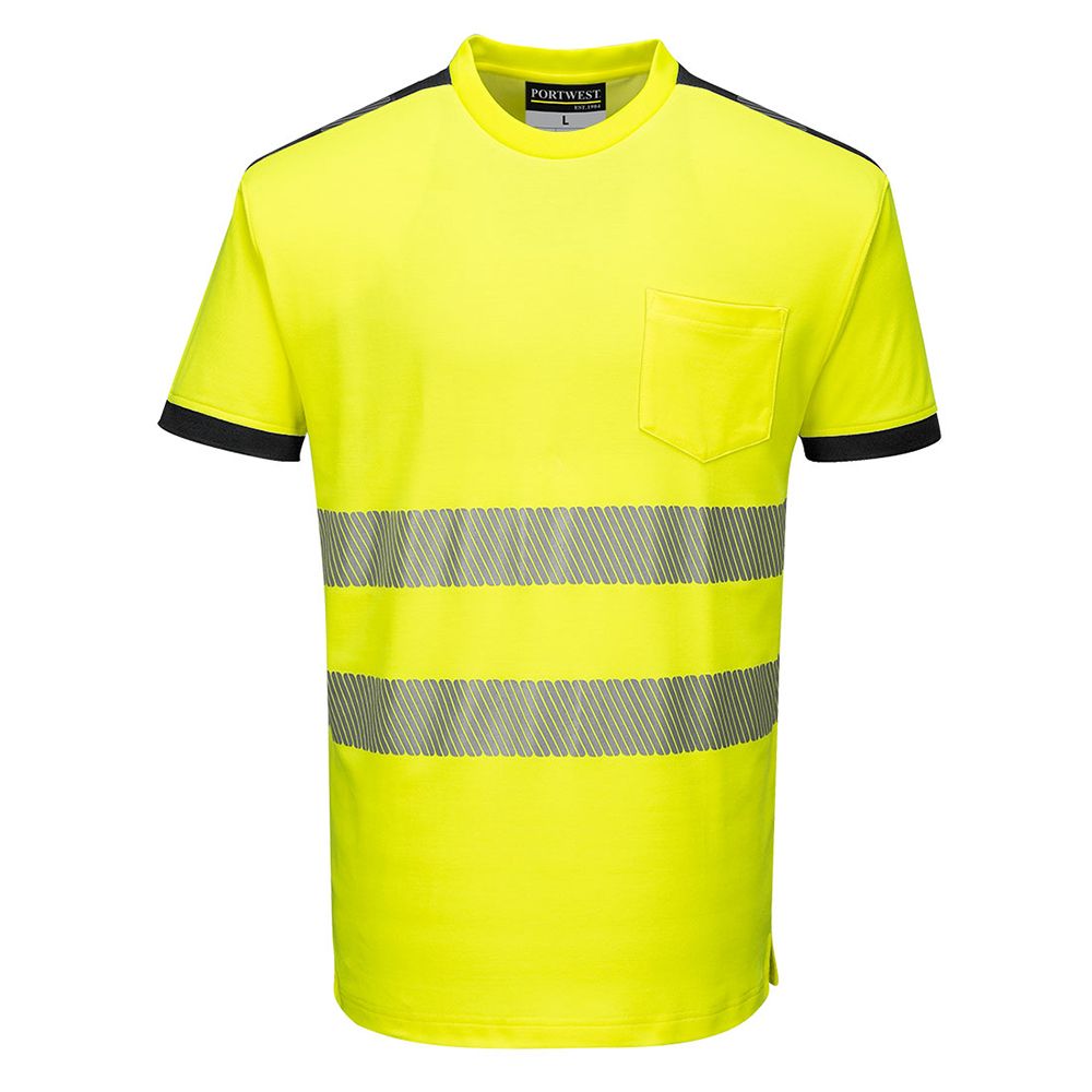 Portwest T181 Class 2 Hi Vis T-Shirt with Pocket