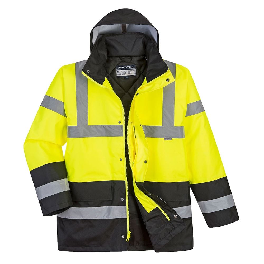 Portwest US466 Class 3 Hi Vis Winter Jacket