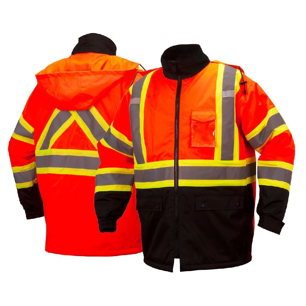 Pyramex RCP32 Class 3 Hi Vis Bottom Parka