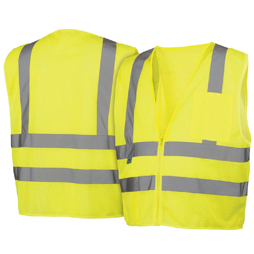 Pyramex RVZ26 Class 2 Hi Vis Mesh Safety Vest