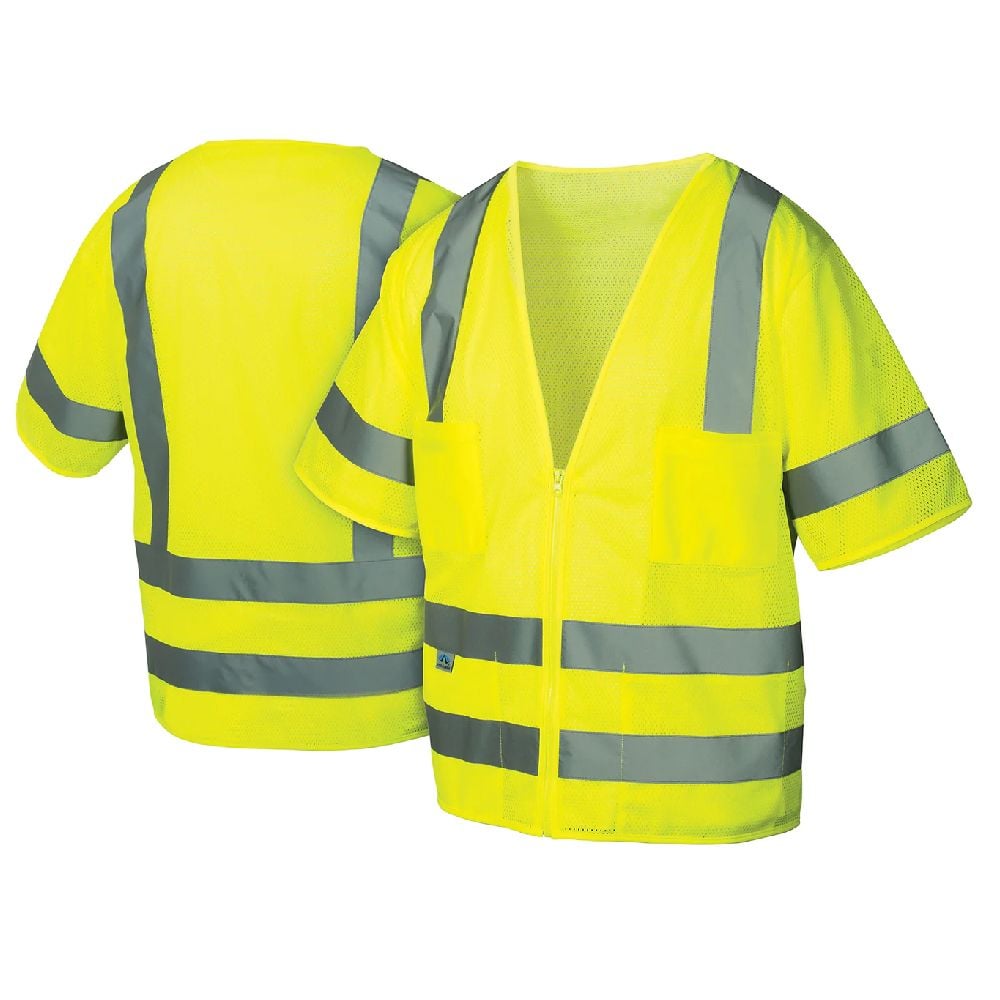 Pyramex RVZ31 Class 3 Hi Vis Mesh Safety Vest