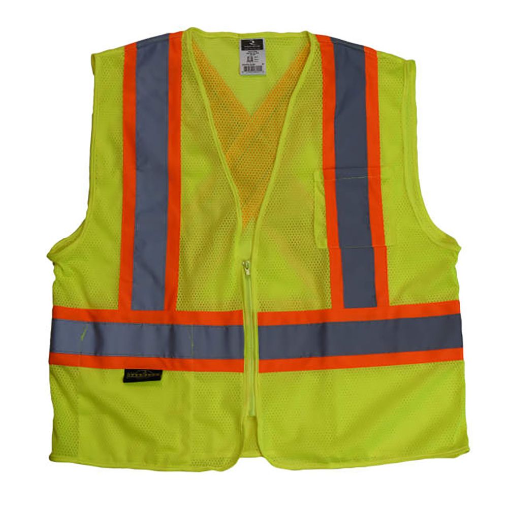 Radians SV22X-2Z Class 2 Hi Vis Economy Safety Vest