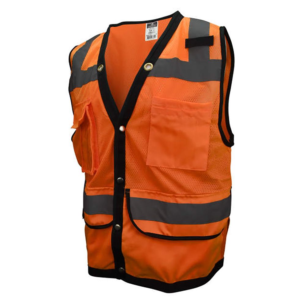 Radians SV59-2Z Class 2 Hi Vis Surveyor Safety Vest