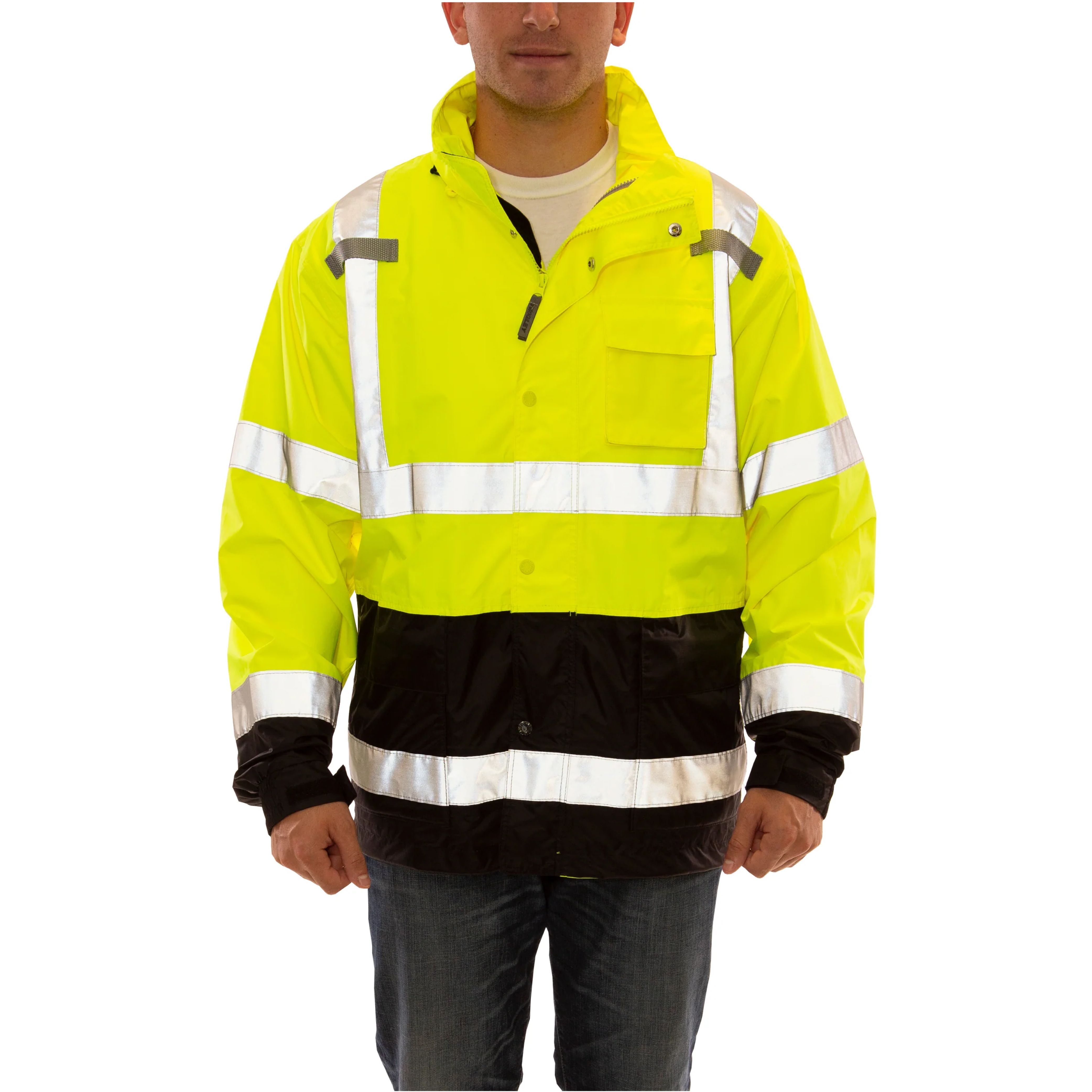 Tingley J27122 Class 3 Hi Vis Rain Jacket