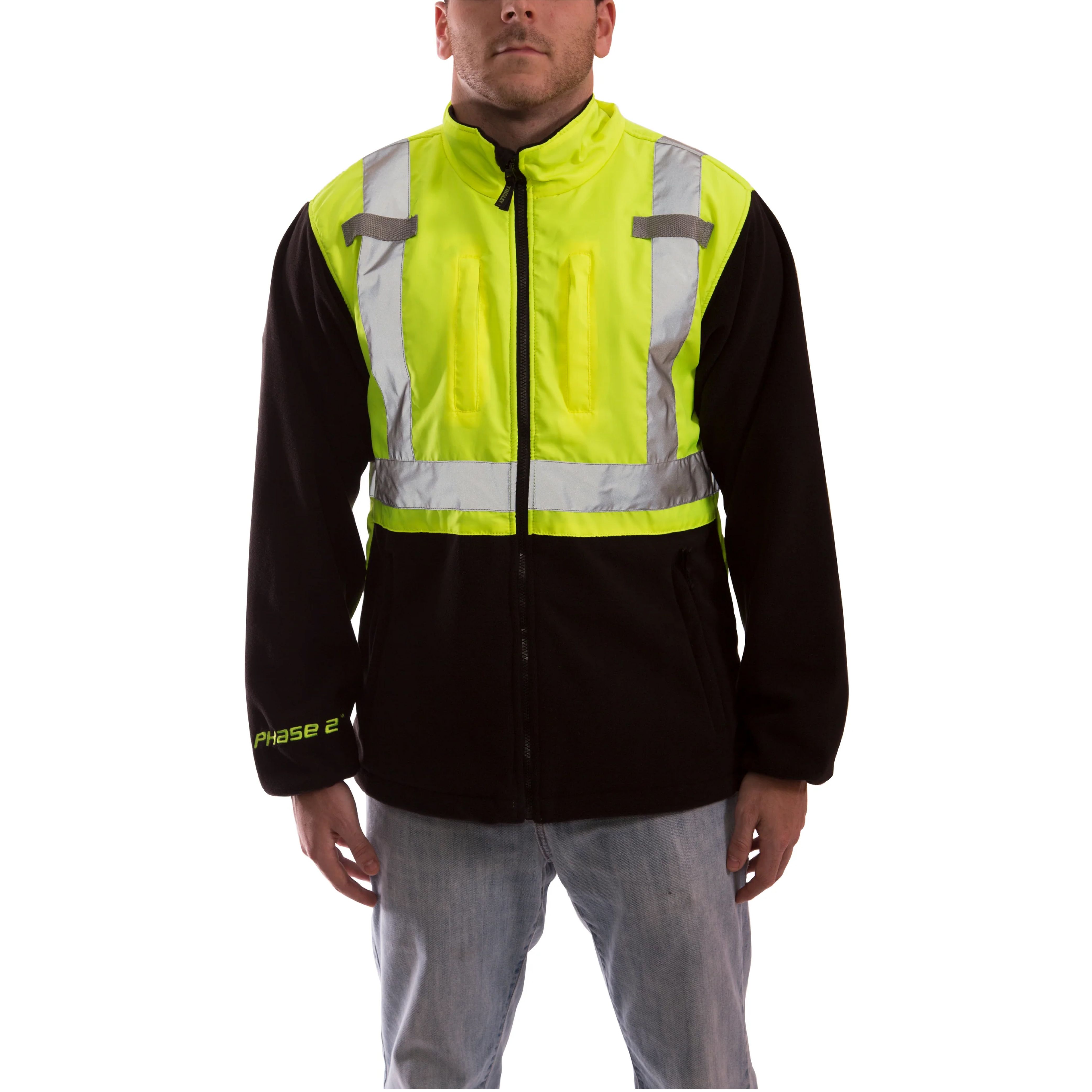 Tingley J73022 Class 2 Hi Vis Convertible Jacket