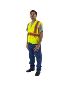 Majestic 75-3219 Class 2 Hi Vis Breakaway Vest