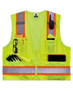 Ergodyne 8248Z Class 2 Hi Vis Surveyor Vest