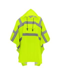 Global Glove GLO-850 Class 3 Hi Vis Poncho