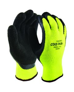 Cordova 3999 Cold Snap Hi-Viz Rubber Coated Gloves – Orange Thermal Shell with Black Rubber Palm