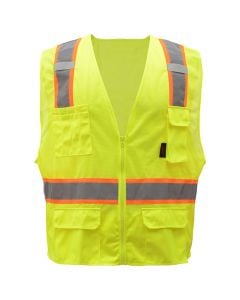 GSS 1501-1502 Class 2 Hi Vis Mesh Safety Vest