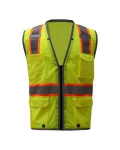 GSS 1701-1702 Class 2 Hi Vis Mesh Safety Vest