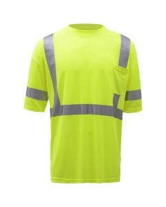 GSS 5007-5008 Class 3 Hi Vis Safety T-Shirt with Pocket