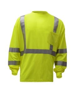 GSS 5505-5506 Class 3 Hi Vis Long Sleeve T-Shirt