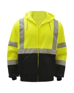 GSS 7003-7004 Class 3 Hi Vis Safety Hoodie