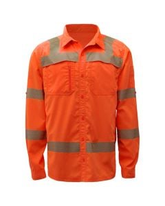 GSS 7505-7506 Class 3 Hi Vis Work Shirt