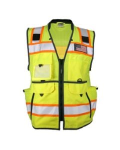 1823 Ultimate Construction Surveyor Safety Vest - Yellow/Lime