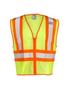 Kishigo 1055-1056 Class 2 Hi Vis Mesh Safety Vest