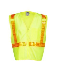 Kishigo 1076-1077 Class 2 Hi Vis Mesh Safety Vest