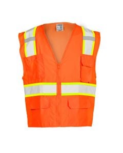 Kishigo 1163-1164 Class 2 Hi Vis Safety Vest