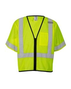 Kishigo 1567 Class 3 Hi Vis Mesh Safety Vest