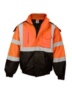 Kishigo JS121-JS122 Class 3 Hi Vis Bomber Jacket