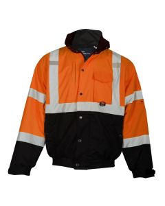 Kishigo JS130-JS131 Class 3 Hi Vis Bomber Jacket