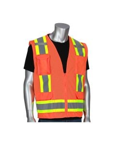 PIP 302-0500M Class 2 Hi Vis Surveyor Vest