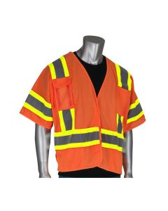 PIP 303-5PMTT Class 3 Hi Vis Breakaway Vest