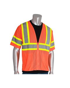 PIP 303-HSVP Class 3 Hi Vis Mesh Safety Vest