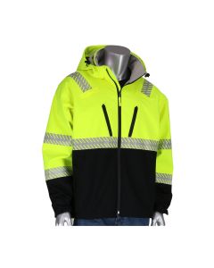 PIP 333-1550 Class 3 Hi Vis Soft Shell Jacket