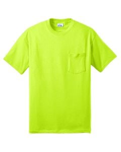 Port & Company PC55P Non-ANSI Safety T-Shirt with Pocket